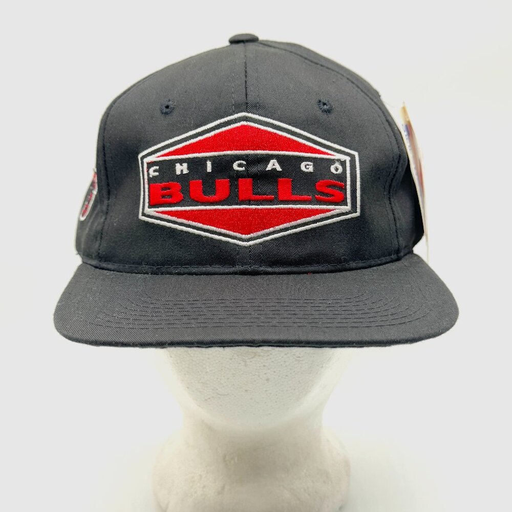 Vintage Chicago Bulls DEADSTOCK w/ Tag Snapback Hat Annco Professional Model NBA